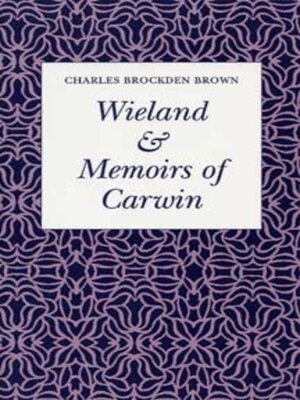 cover image of Wieland, or the Transformation, an American Tale